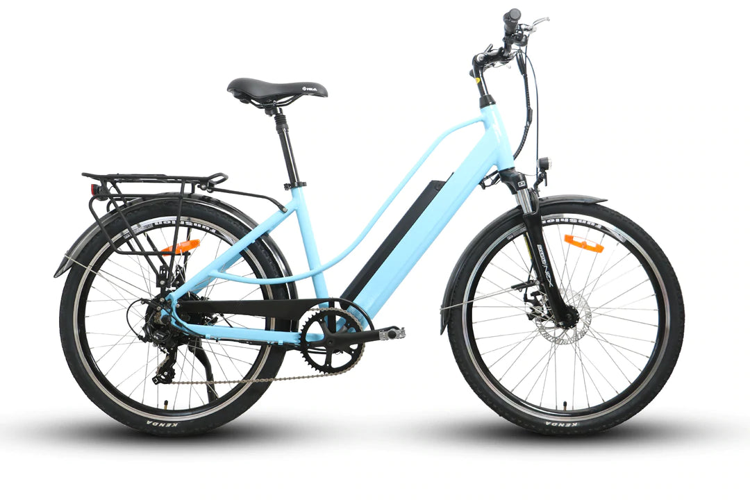 Eunorau E-Torque 36V 350W Electric Step-Thru Bike – Crankworks Bicycles