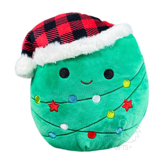 Squishmallow 4 Inch Tom the Tree Christmas Plush Ornament - Owl & Goose  Gifts