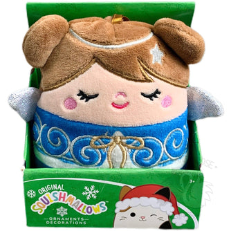 Squishmallow 4 Inch Tom the Tree Christmas Plush Ornament - Owl & Goose  Gifts