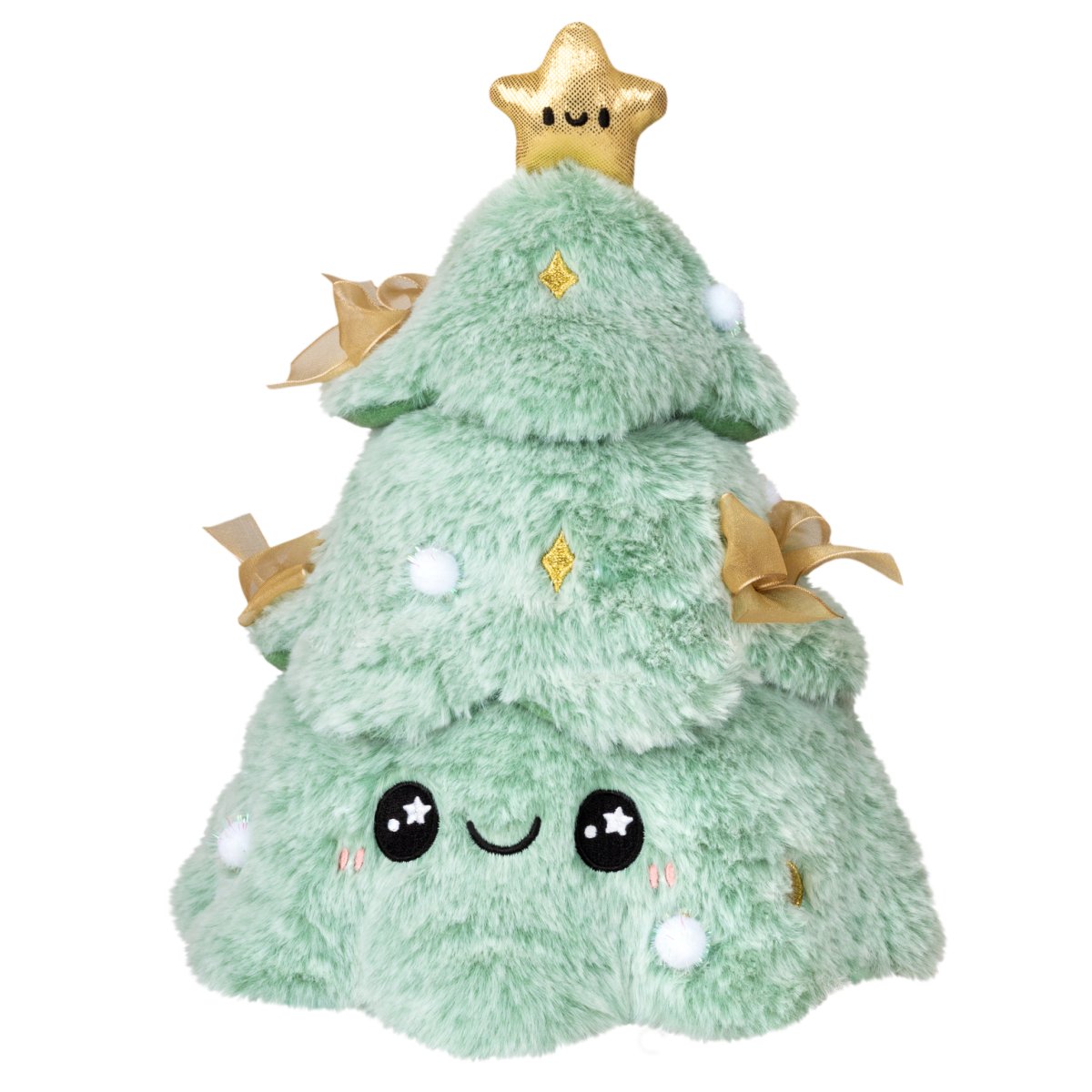 Squishable 9 Inch Mini Flocked Christmas Tree Plush Toy