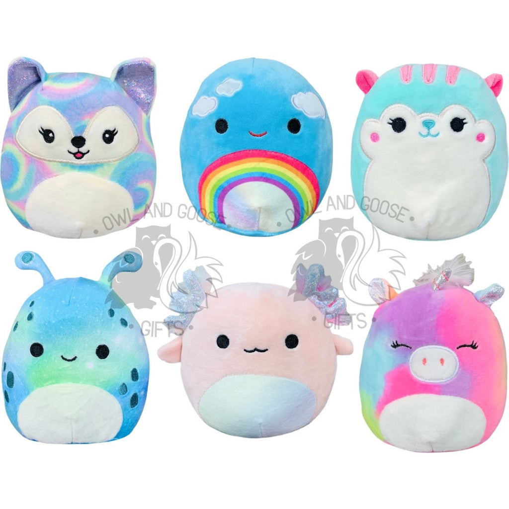 rainbow clip squishmallow