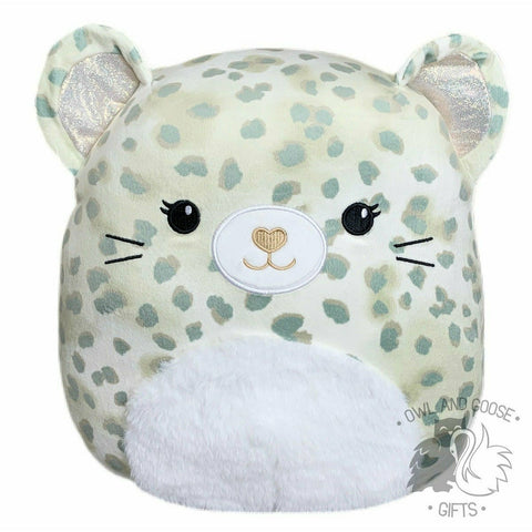 justice snow leopard squishmallow