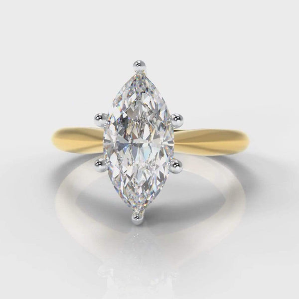 2 carat round diamond solitaire