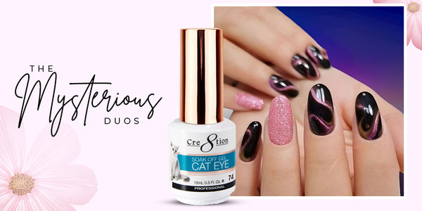 shade 74 of Cre8tion Cat Eye Gel Polish