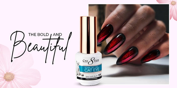 shade 112 of Crea8tion cat eye gel polish