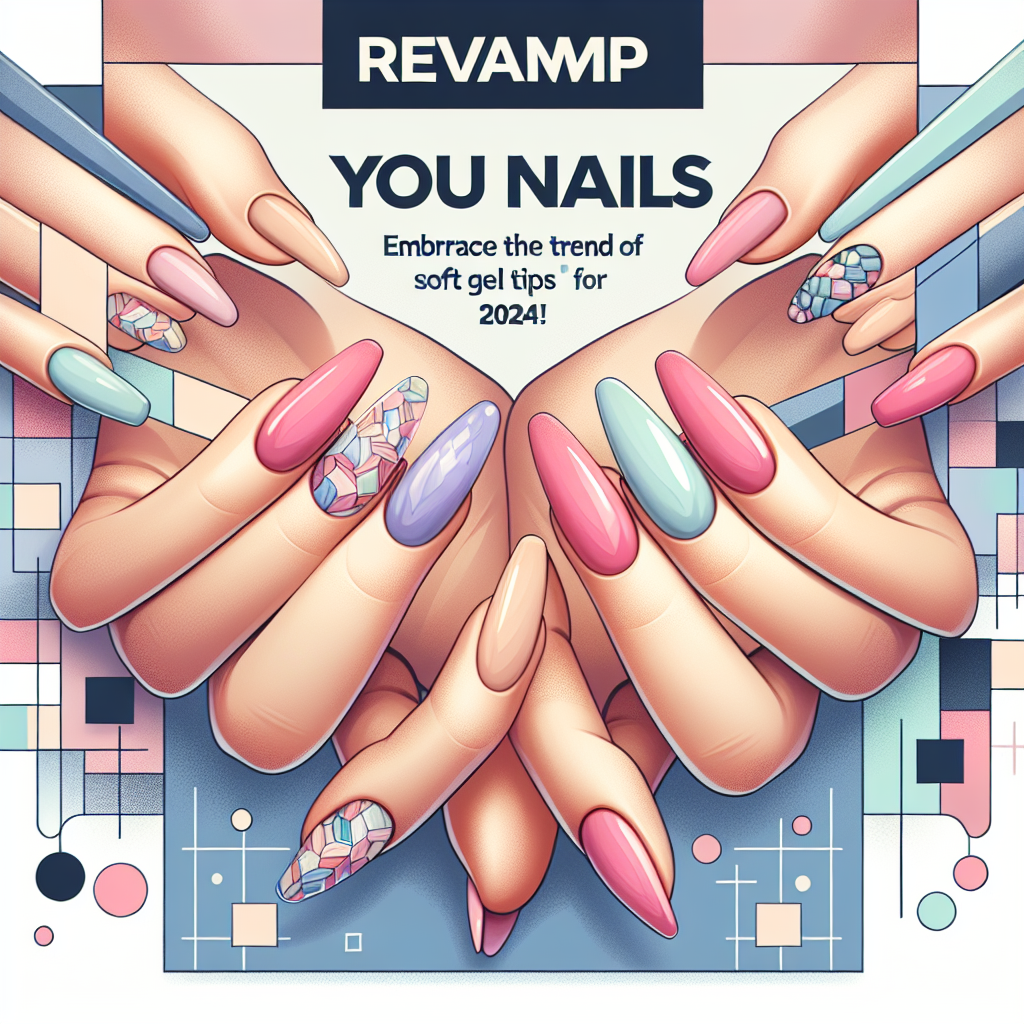Illustrative Image for Revamp Your Nails: Embrace the Trend of Soft Gel Tips for 2024!