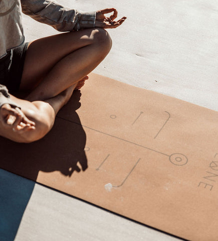 Cork yoga mat