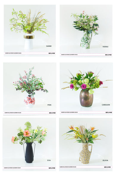 Reflower nieuwe collectie zijden bloemen kunstbloemen blijvende bloemen