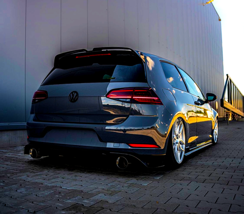 Volkswagen Golf MK7 7.5 GTI, GTD & R Spoiler: Gloss Black OTG Style ...