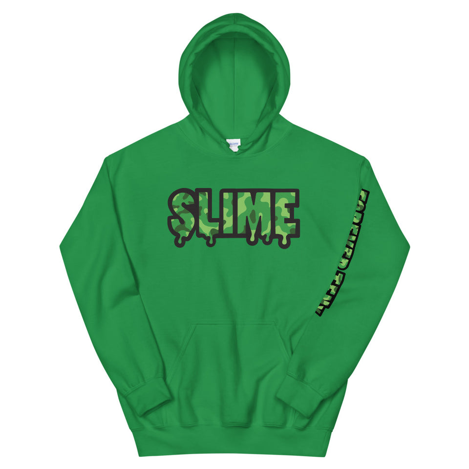 slime green hoodie