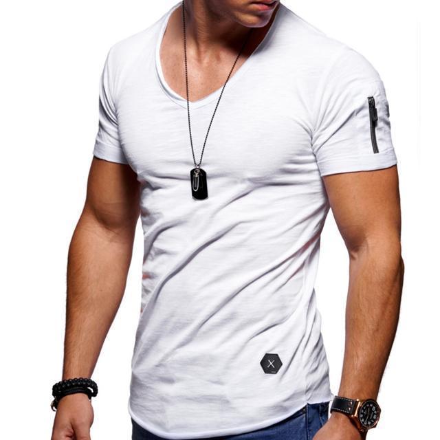Toolbuy Arm Pocket Men Casual T-Shirts (BUY 2 FREE SHIPPING) - MUSSBUY