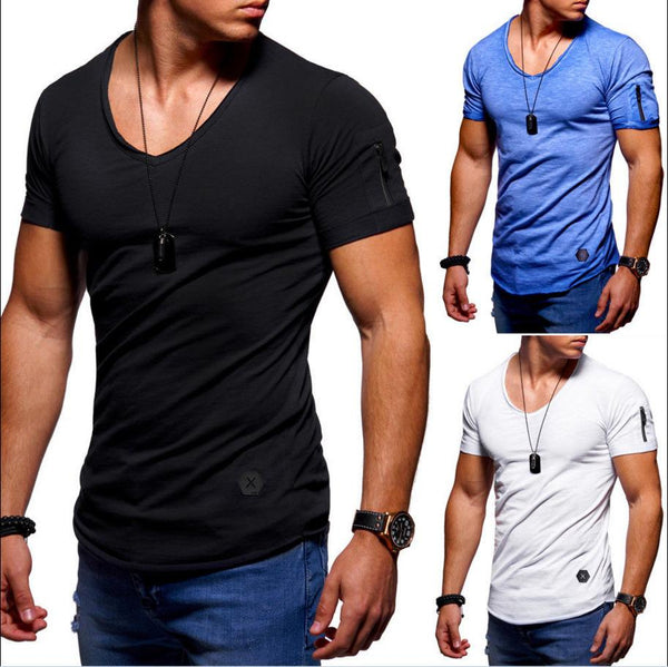 Toolbuy Arm Pocket Men Casual T-Shirts (BUY 2 FREE SHIPPING) - MUSSBUY