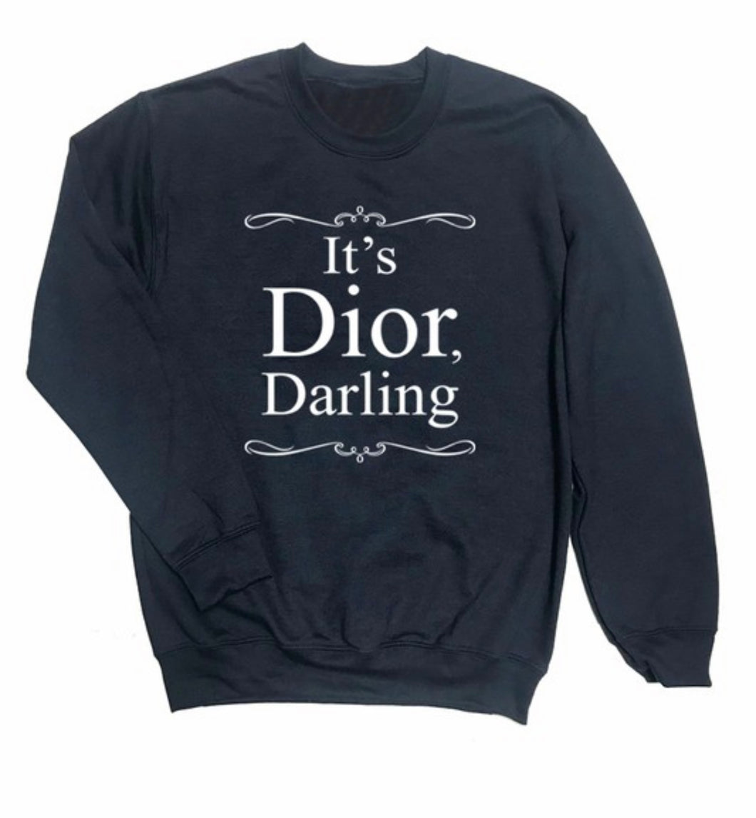 dior darling sweatshirt