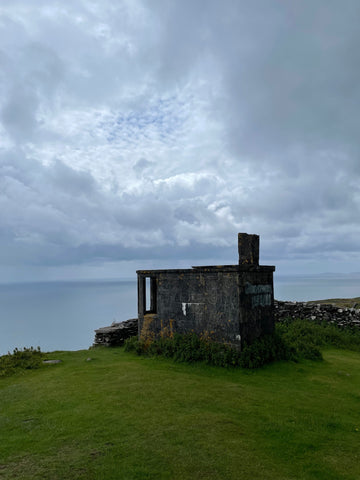 WWII shelter at Eask Tower at Dingle Bay Ireland