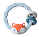 Blue Fox Silicone Teether Rattle