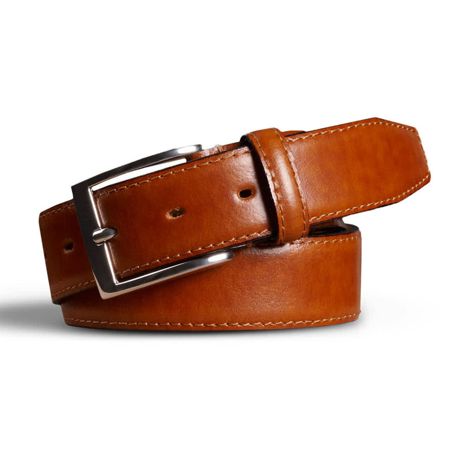 Meyer 603 Tan Stretch Leather Belt – Wallace