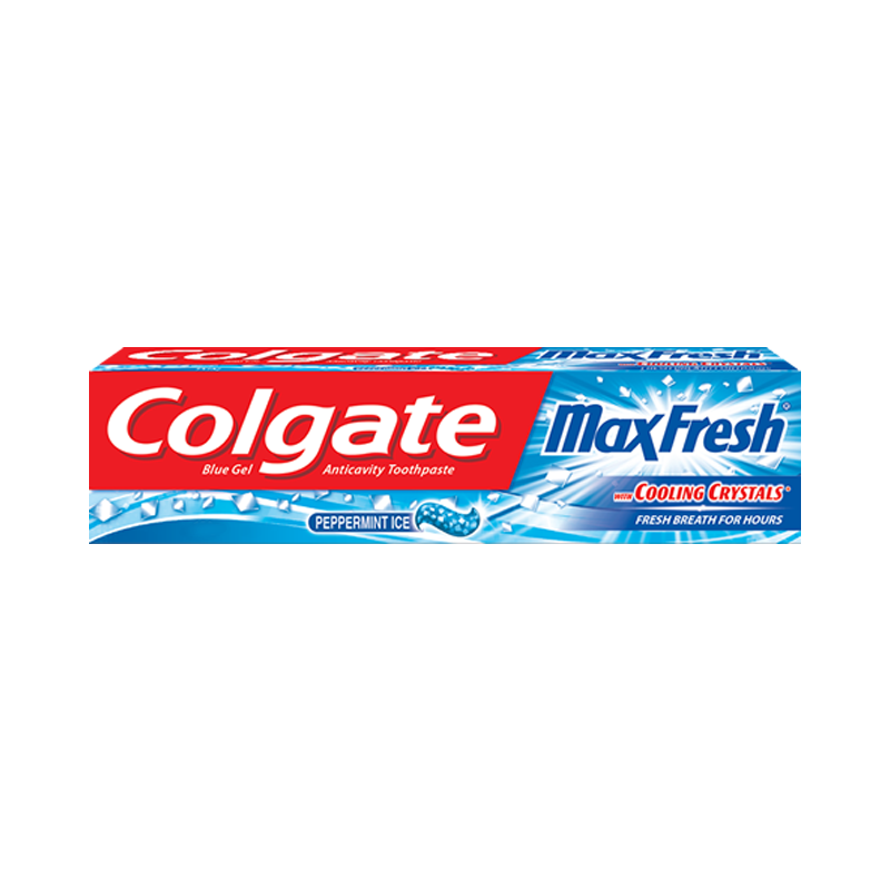 colgate maxfresh peppermint ice toothpaste