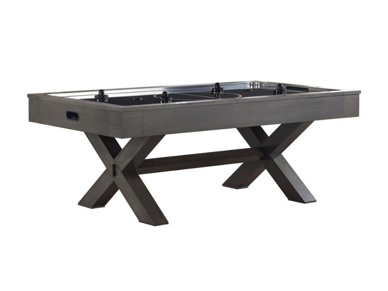 Fat Cat Storm MMXI 7' Air Hockey Table, Black