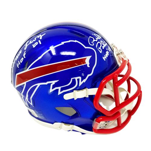 marv levy signed helmet