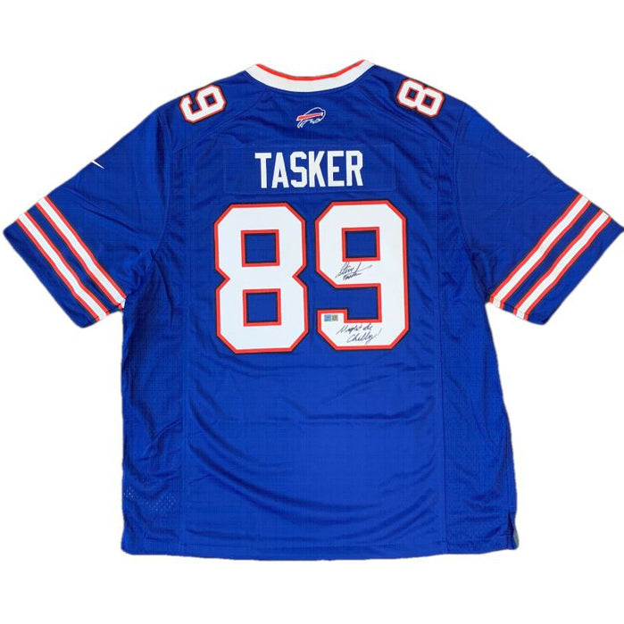 Steve Tasker Signed Buffalo Bills 