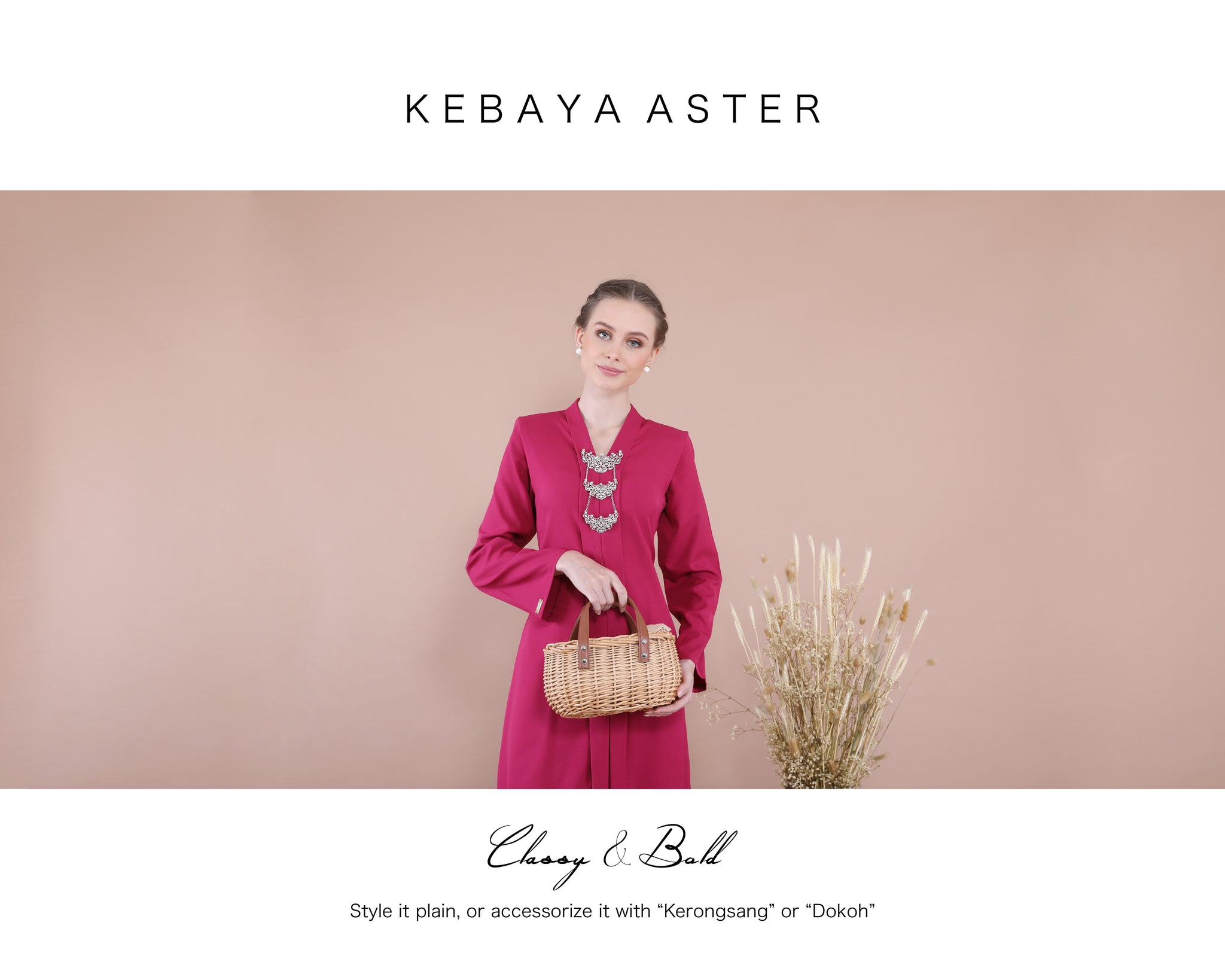 baju kebaya aster