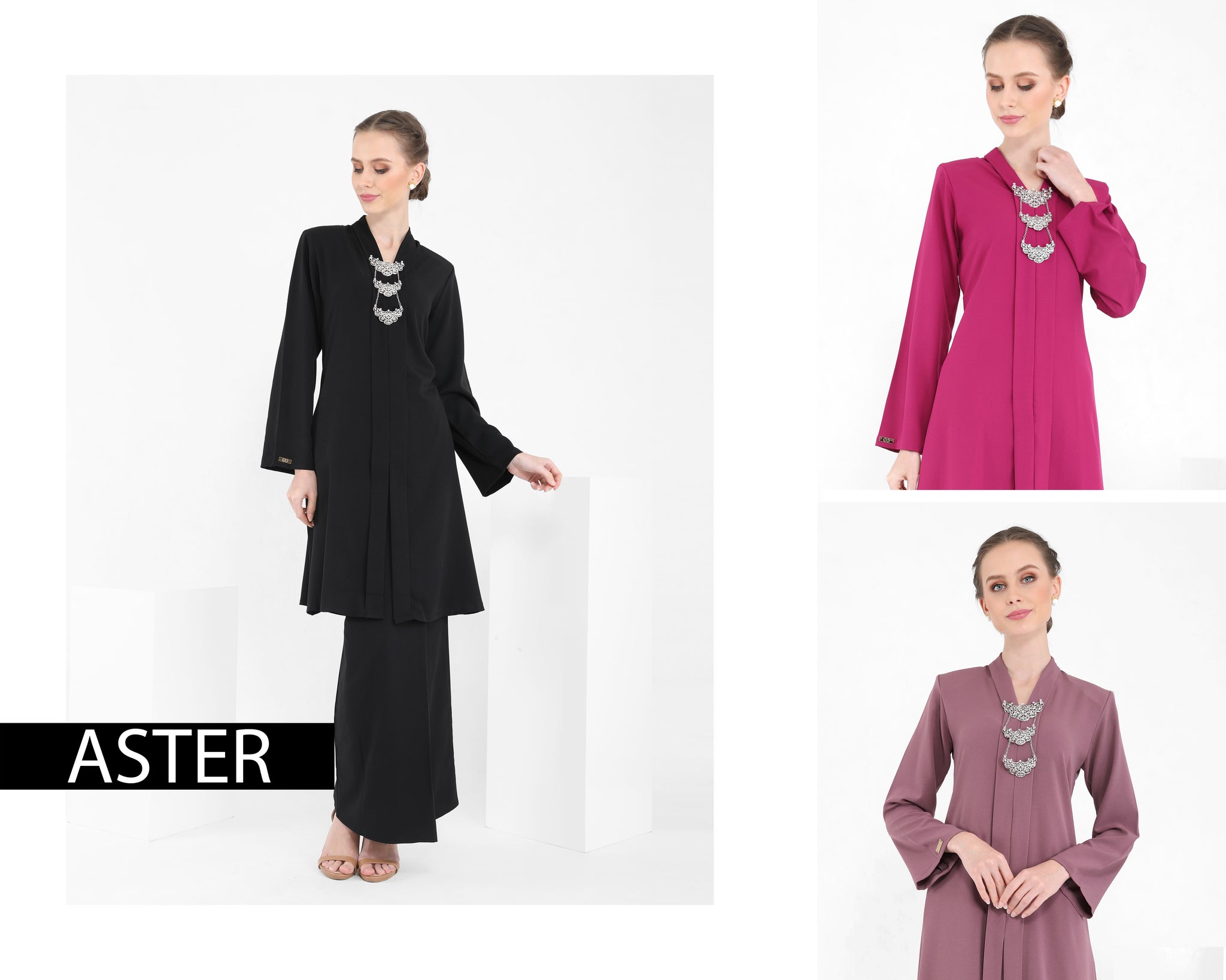 baju kebaya aster