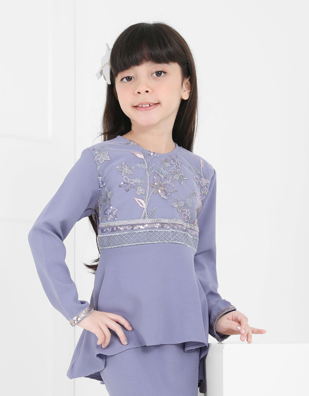 powder blue dress for kids