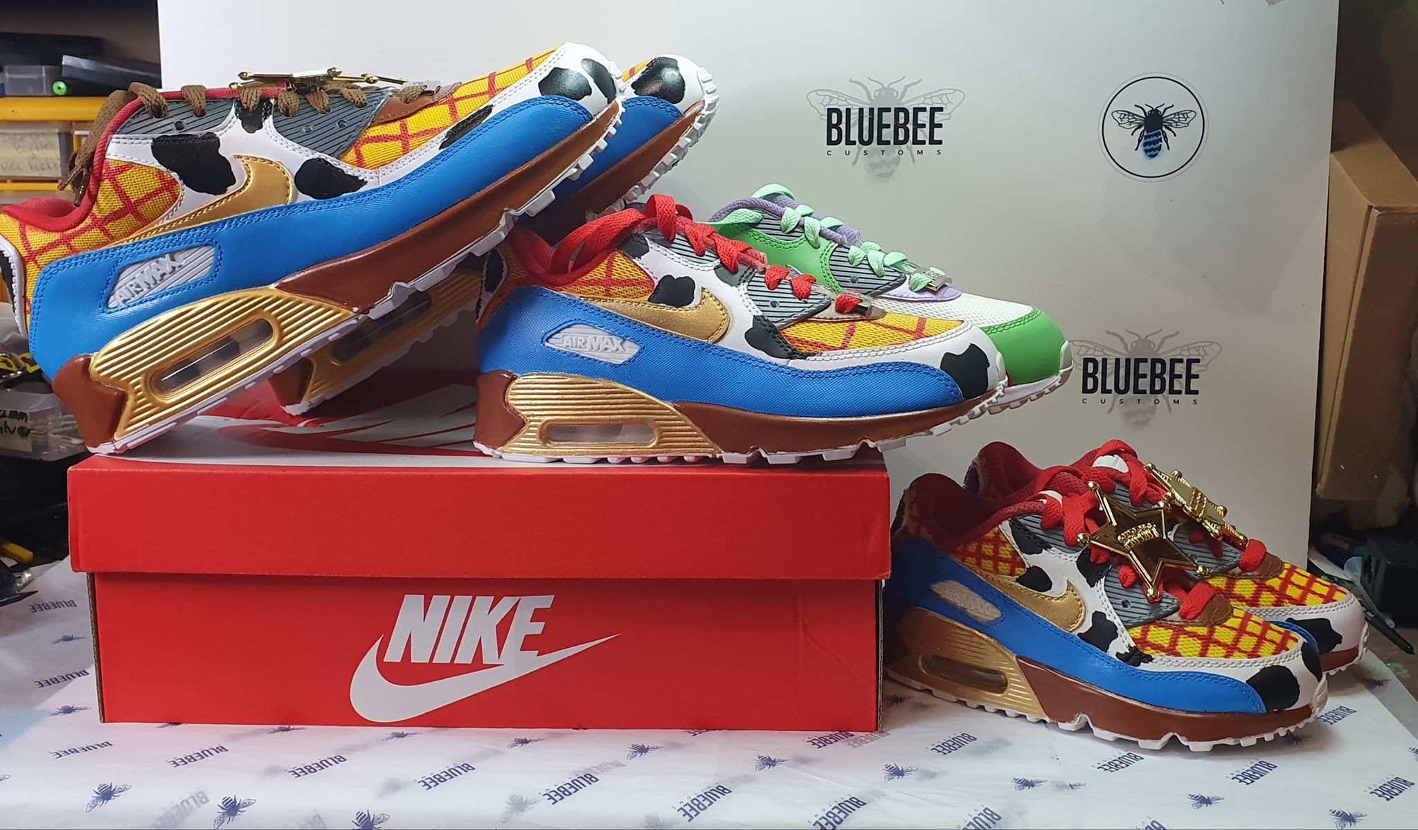 Custom Nike Air Max Toy Story Woody 