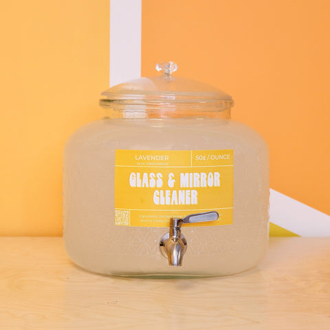 Glass and mirror cleaner by lil green wagon