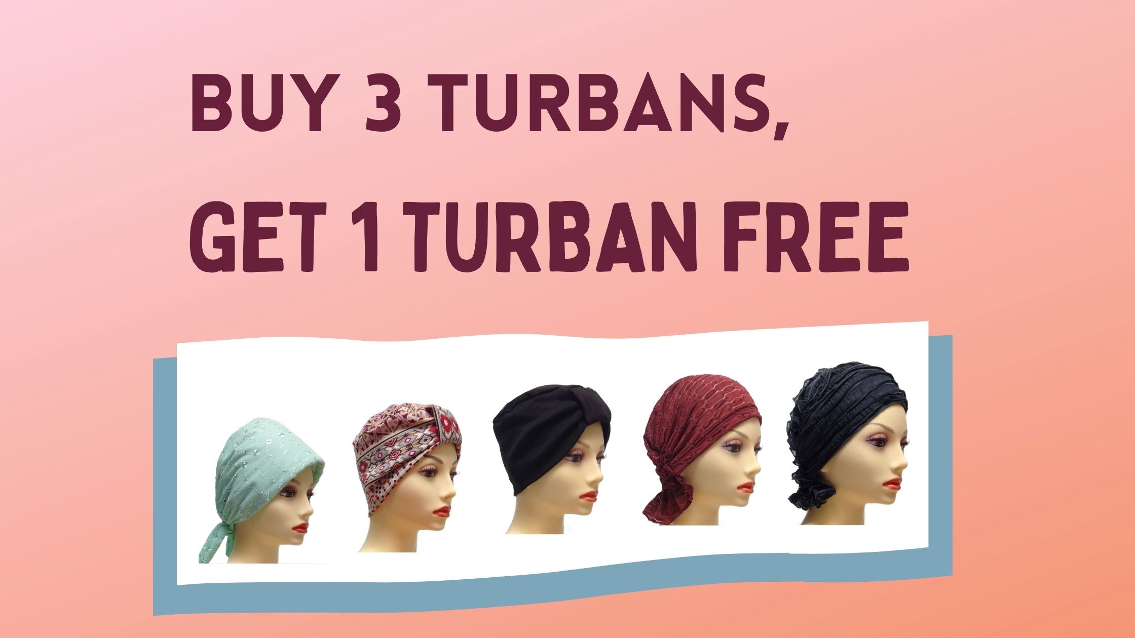 december special at Wig Ave in Austin TX free turban 