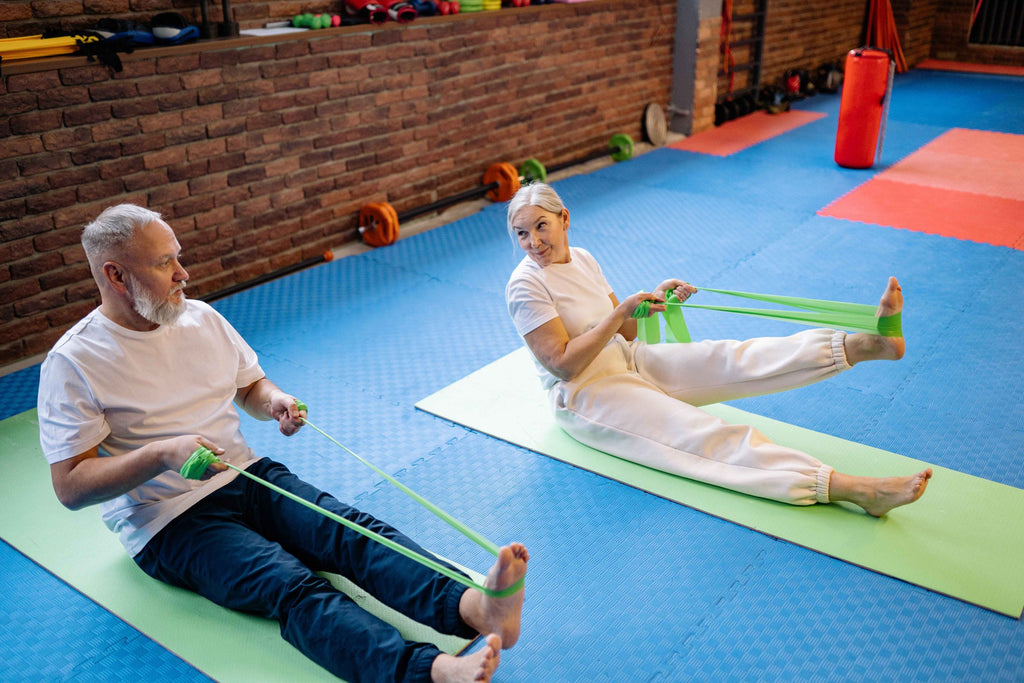 Resistance bands began as a way for nursing home residents to build strength.