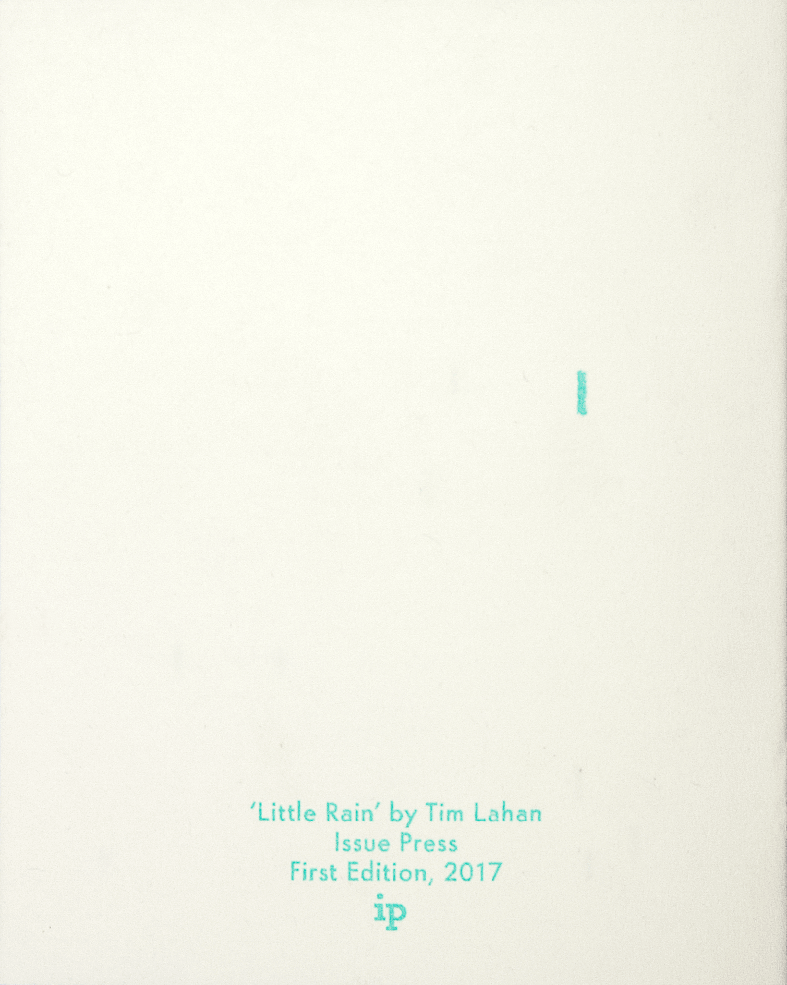 Excerpt of Little Rain (Day) by Tim Lahan
