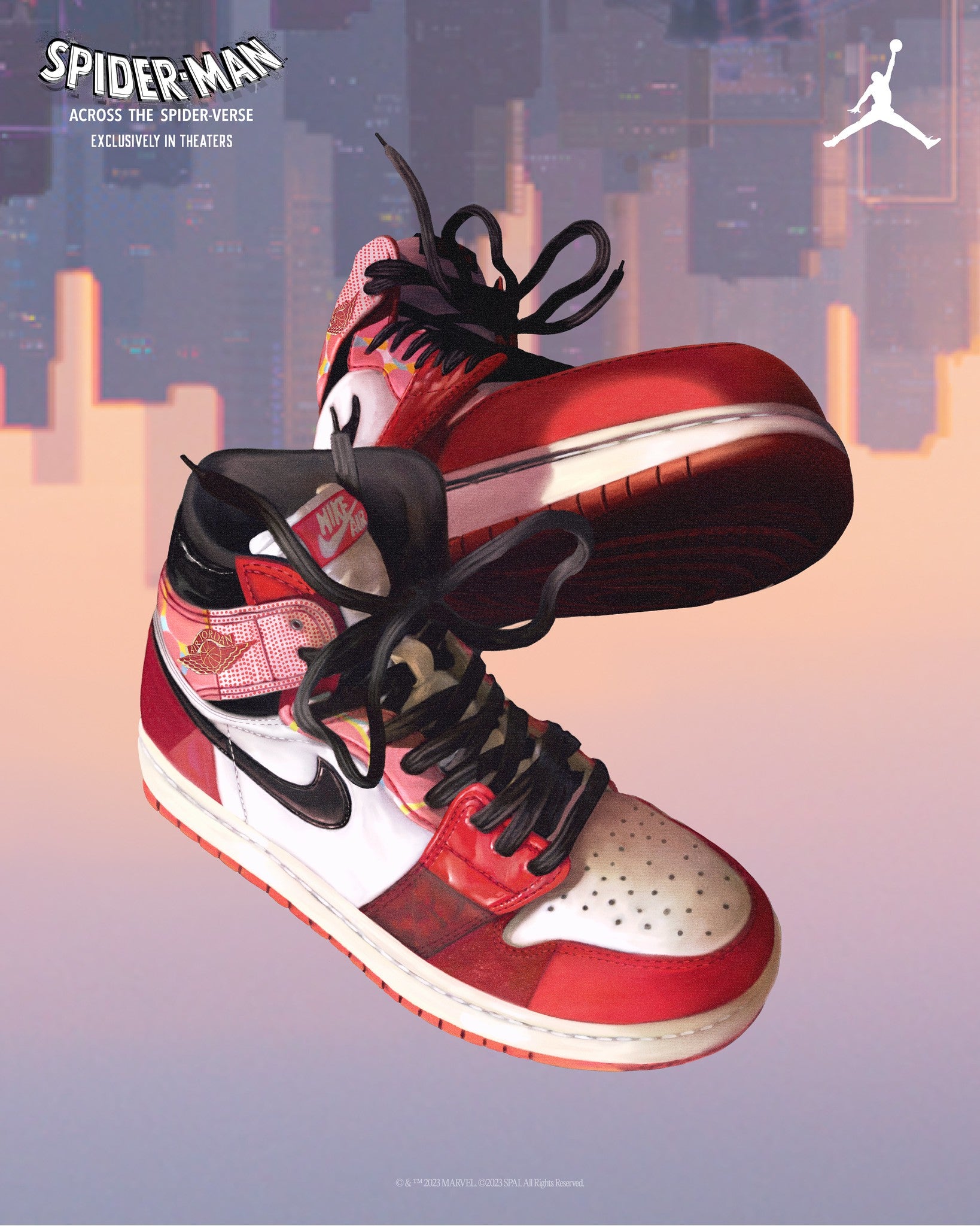 Air Jordan 1 High OG Spider-Man: Across the Spider-Verse Next Chapter  Raffles and Release Date