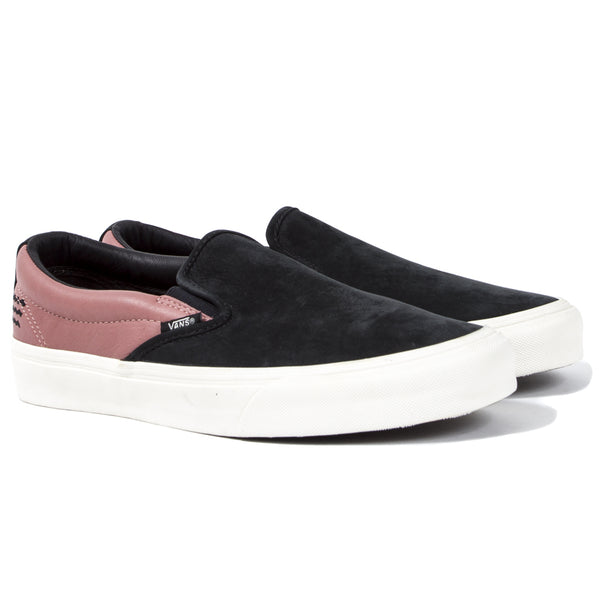 vans vault th slip on 66 lx black old rose