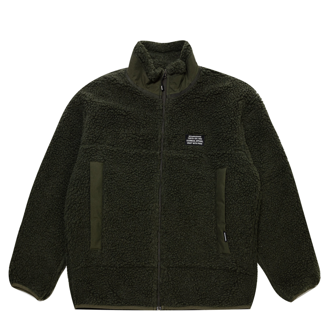 22AW NEIGHBORHOOD FLEECE JK . PE / OD XL-