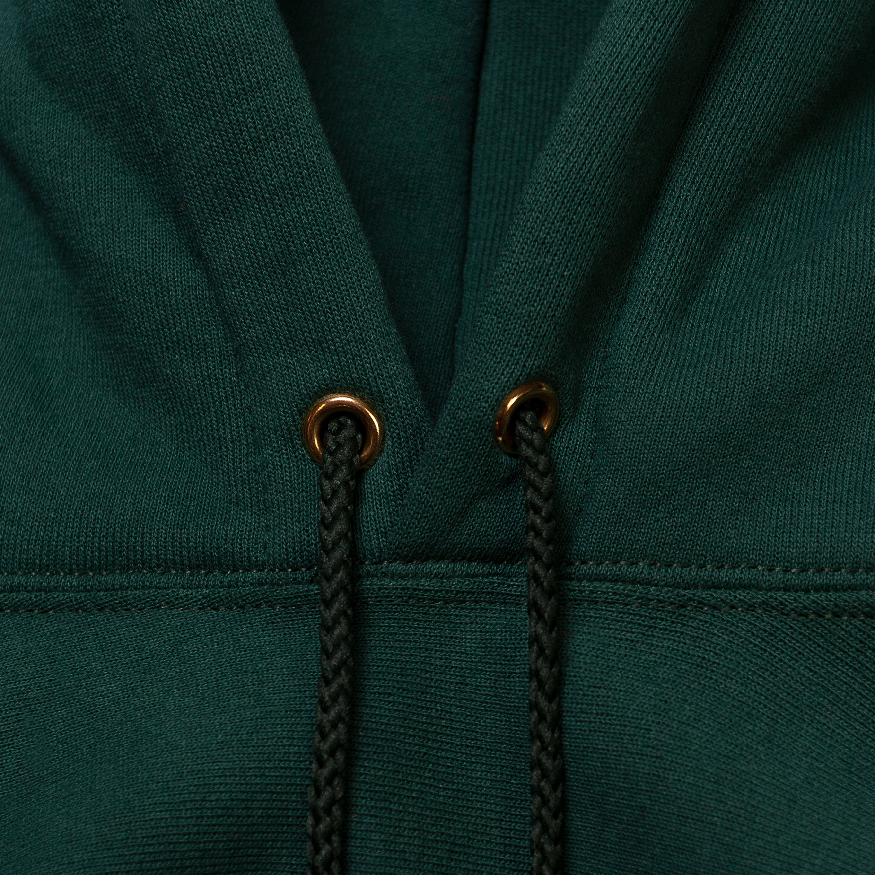 CROSS-KNIT PULLOVER HOODED FLEECE SP21 - MADE IN USA