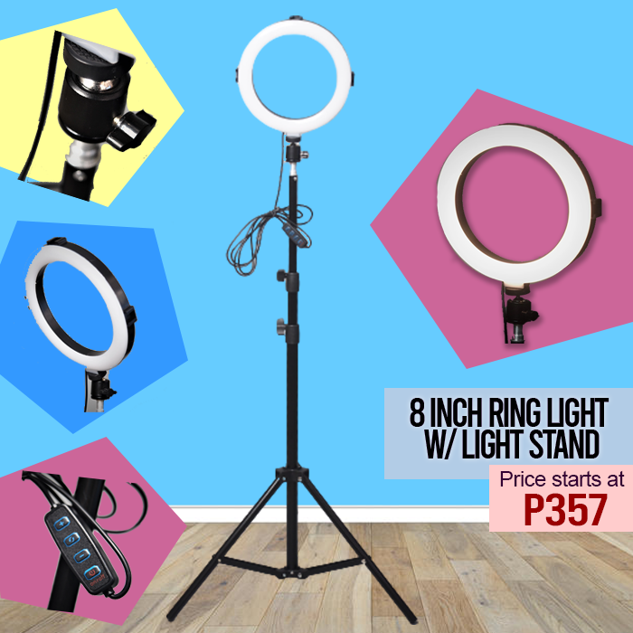 Aptoyu 8” LED Selfie Ring Light Review ~ June 2022 - Gadget Review