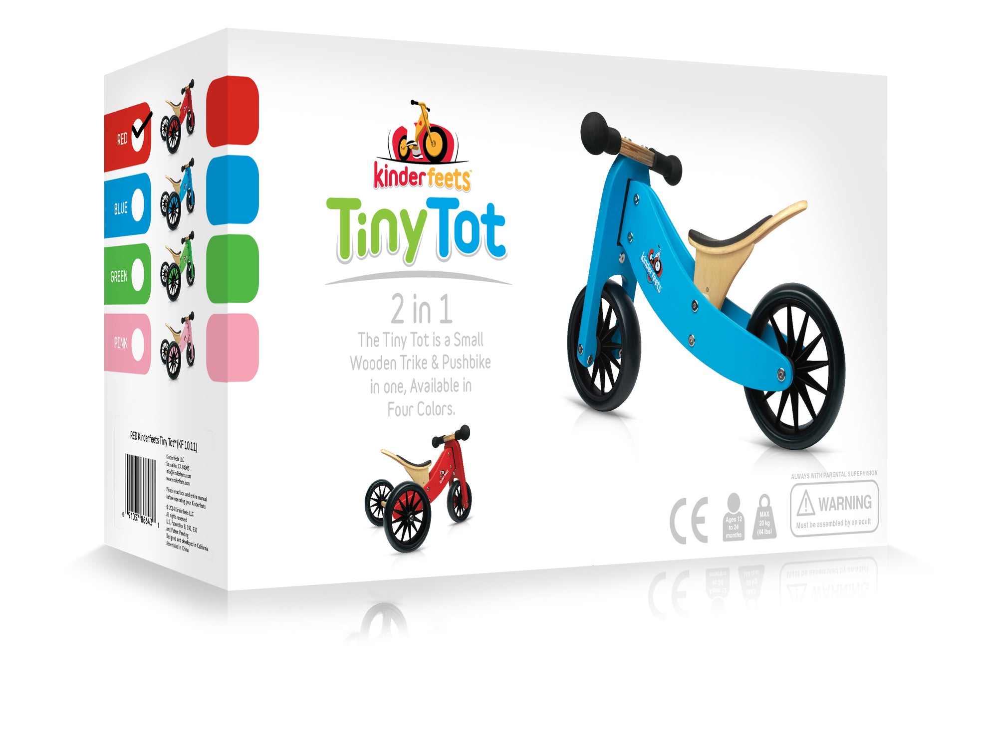 kinderfeets trike bamboo