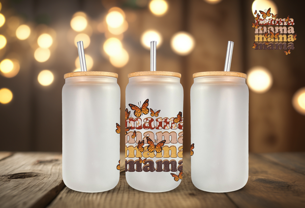 Butterfly Mama UV DTF Decal – Krafty Cups 4 U