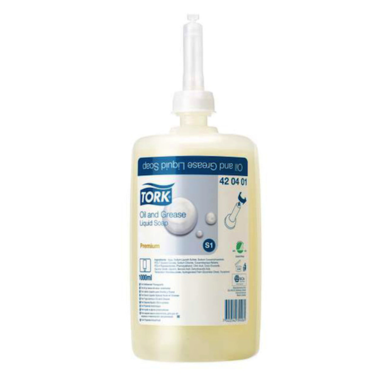 Tork Oil & Grease Liquid Soap 1 Ltr Pod (6 Pack)