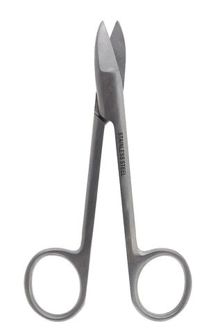 Crown & Collar Curved Scissors, Serrated » Diatech