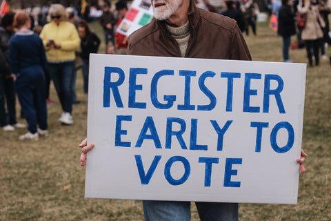 How to register to vote and how to vote early