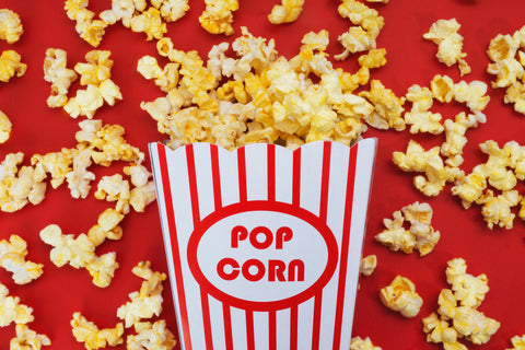 Popcorn at a movie