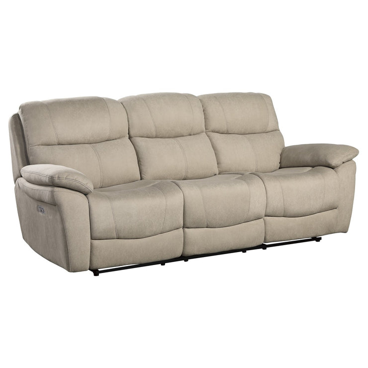 Longvale Power Double Reclining Sofa with Power Headrests - Bien Home Furniture & Electronics