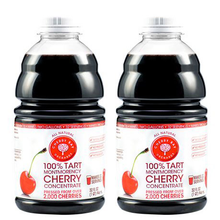 Load image into Gallery viewer, Cherry Bay Orchards Tart Cherry Concentrate 32 fl. oz., 2-pack
