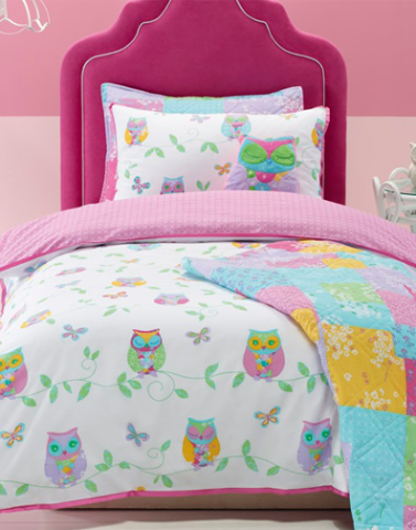 Owl Song Duvet Cover Set Double Bed Little Rooms