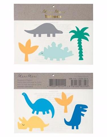 Dinosaur Temporary Tattoos