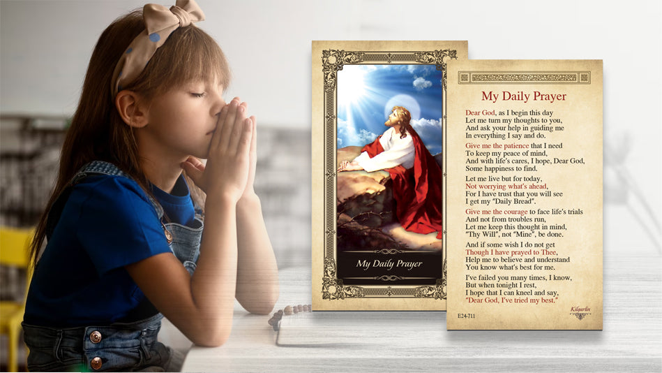 catholic prayer cards, prayer cards