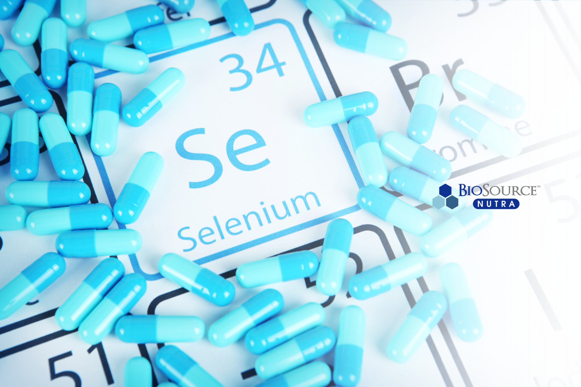 Blue selenium supplements