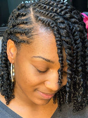 Flat twists | Kid friendly natural hair style
